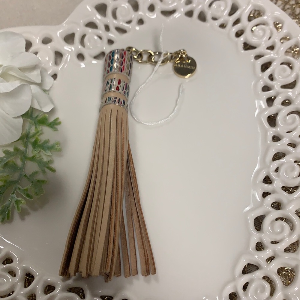 Brahmin accessories light tan …